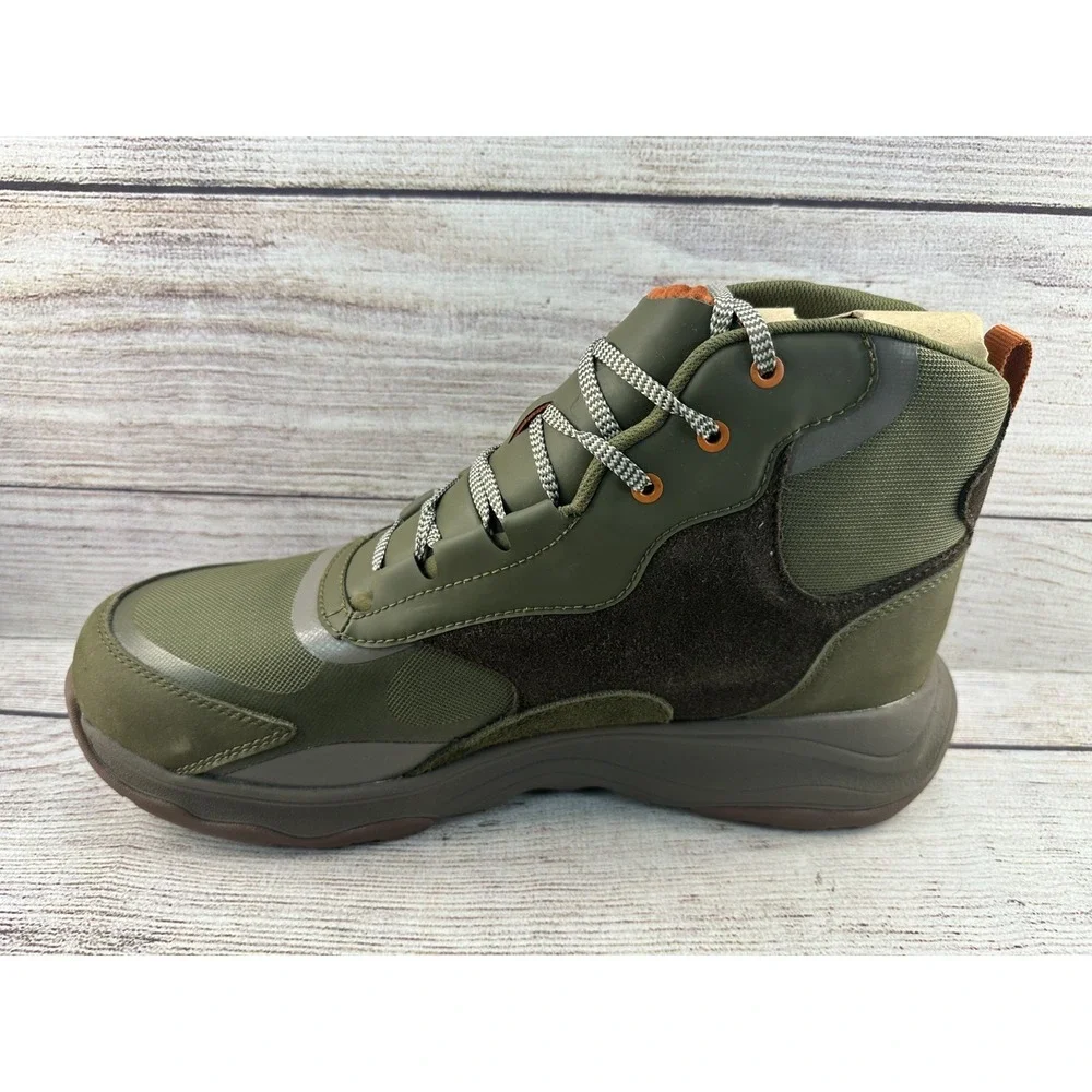 Teva Men's Dark Olive Taupe Geotrecca RP Waterproof Hiking Boots Size 11.5